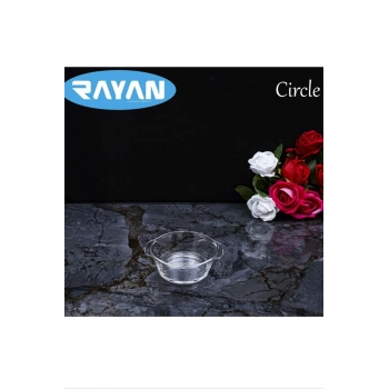 Circle Tekli Yuvarlak Cam Kahvaltılık Biçomi-81474