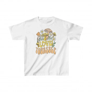 Çocuk   Baskılı T-Shirt - Beyaz