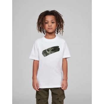 Çocuk   Baskılı T-Shirt - Beyaz