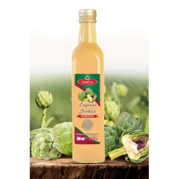 Enginar Sirkesi % 100 doğal Katkısız 500 ml