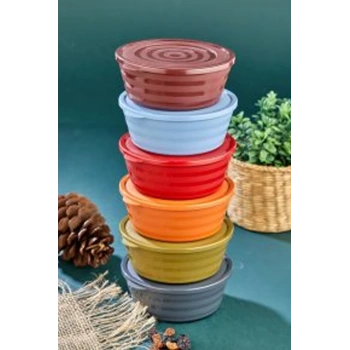 Harmony Kapaklı Yonca Kase 6lı Biçomi-HT-003