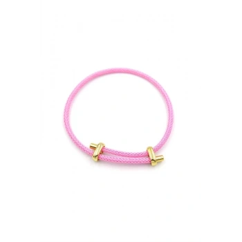 İp Bileklik - Pembe