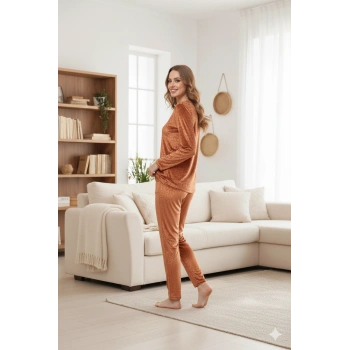 Kadife Bayan Pijama