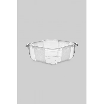 Kare Şeffaf Badya 1 Adet 4 No Biçomi-E164