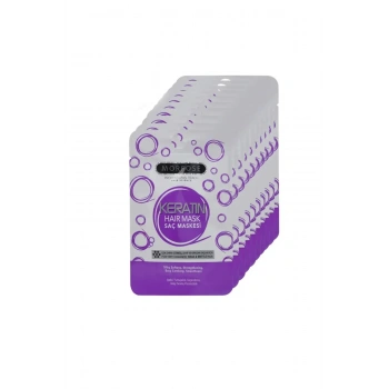 Keratin Saç Maskesi 25 ML (24 ADET) - Yıpranmış Saçlar İçin - mrfs