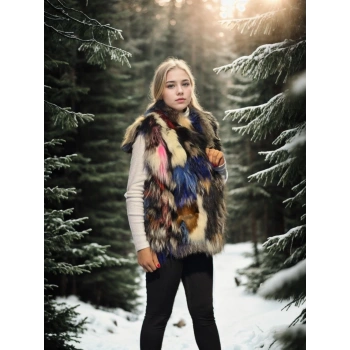 Kolsuz Hakiki Deri Ceket - Siyah