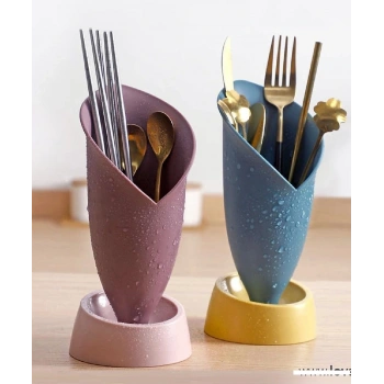 Lale Figürlü Tezgah Üstü Kaşıklık