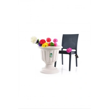 Nergis Dış Mekan Saksı 47 Litre Biçomi-N003