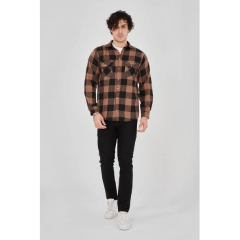 Oduncu Gömlek - Kahverengi