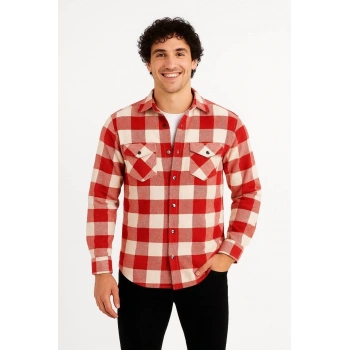 Oduncu Gömlek Kırmızı -