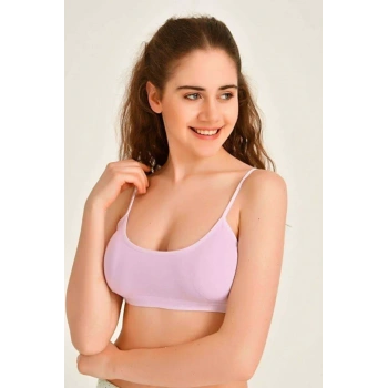 Pedli İp Askılı Pembe Büstiyer