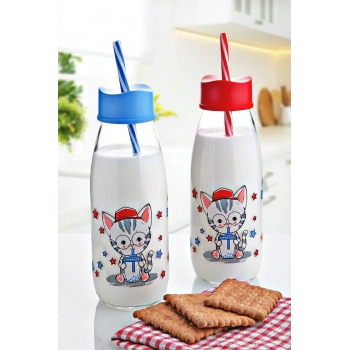 Pipetli Su Ve Süt Şişesi Cam 250 Ml