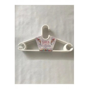 Plastik Elbise Askısı 12 Li Biçomi-L009
