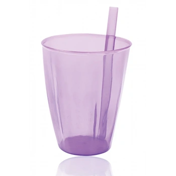 Şeffaf Pipetli Bardak Biçomi-UR3132