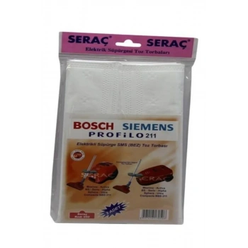 Seraç Bez Süpürge Torbası Bosch Siemens No:050 Süpürge Torbası