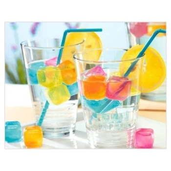 Serinletici Ve Rengarenk Buz Küpleri 10 Adet