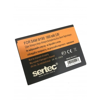 Sertec - Samsung Galaxy S4 Mını İ9190 / J1 2016 Uyumlu Batarya