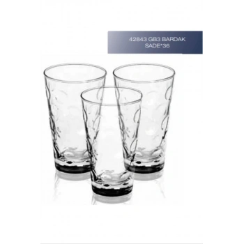 Sigma Bardak 42843 3lü Sade Biçomi-SGM09078 42843