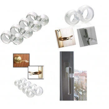 Silikon Kapı & Pencere Vurma Önleyici Stoper Kapı Tamponu 4 Adet