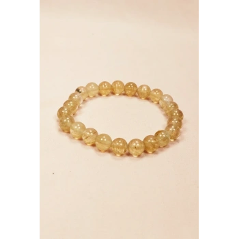 Sitrin Doğal Taş Bileklik Kutulu