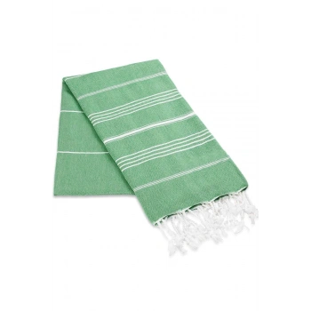 Summer Wind Soft %100 Pamuk Peştemal 100x180 cm Yeşil