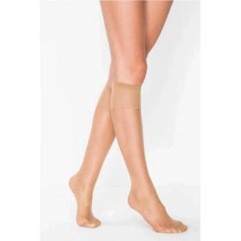 Süper Ince 15 den Mat Pantolon Çorabı Bronz