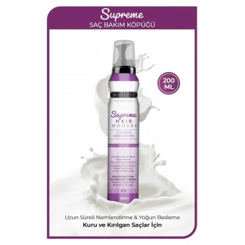 Supreme Saç Köpük 200 ML - Nemlendirme - mrfs