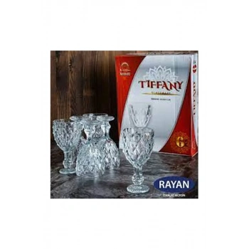 Tiffany 6lı Lüx Ayaklı Bardak Biçomi-82628