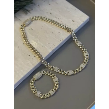 Xuping Gurmet Set  Kolye - Altın