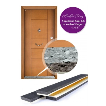 Yapışkanlı Köpük Kapı Altı Isı Yalıtım Eşik Süngeri