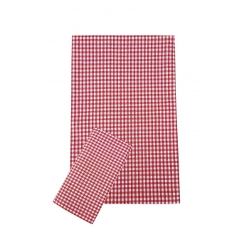 Zefir Desen Sofra Bezi Masa Örtüsü 170 x 170 Cm Kırmızı