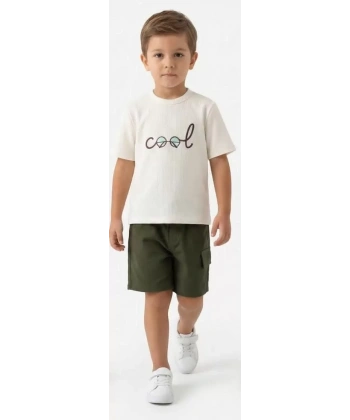 2/6 Yaş Cool Nakışlı Çocuk Takımı