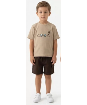 2/6 Yaş Cool Nakışlı Çocuk Takımı