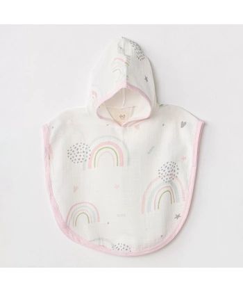 Ac24666 Müslin Have A Nice Day Bebek Panço Pink White