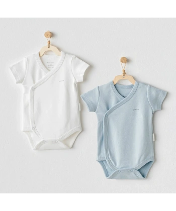 Ac25643 Cuddly Bunny Bear 2li Zıbın Body Ekru Mavi