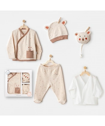 Adventurous Bear 5li Hastane Çıkışı Beige