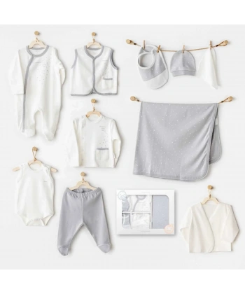 Andywawa Ac25701 Mommys Little Star 10lu Hastane Çıkışı Ekru