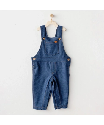 Andywawa Ac25934 Casual Bebek Salopet İndigo