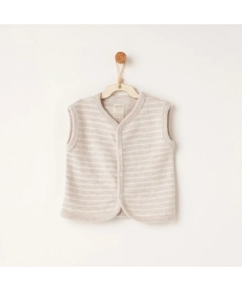 Andywawa Ac26221 Casual Yelek Beige