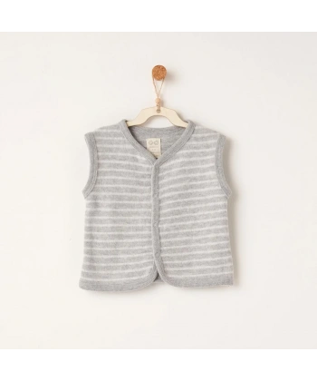 Andywawa Ac26221 Casual Yelek Grey