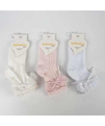 Aylina Aks File Bebek Soket Çorap K43016 Asorti
