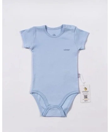 Basic Kısa Kol Body Mavi