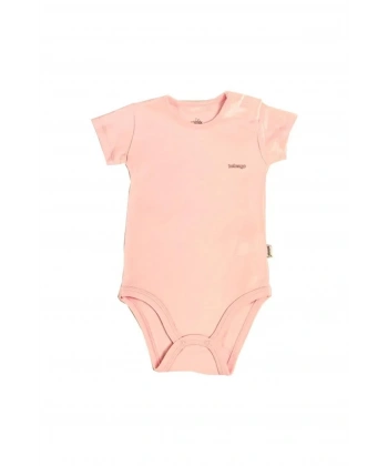 Basic Kısa Kol Body Pembe