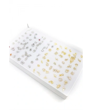 biçomi 100lü Karışık Tragus(Gümüş-Altın) - Altın