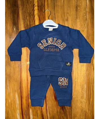 BİÇOMİ 6-24 aylık kanguru cep senıor takım lacivert