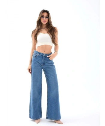 Biçomi 7418 KOT PANTOLON-MAVİ