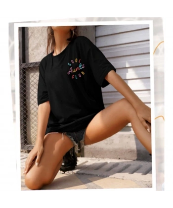 Biçomi Baskılı T-shirt - Siyah