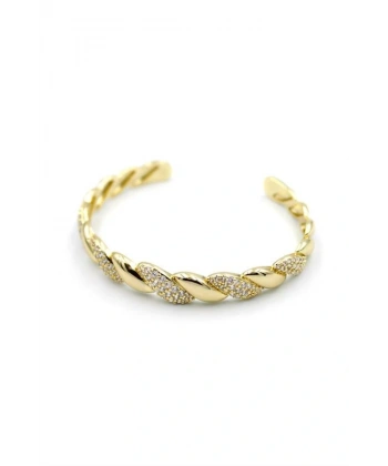 biçomi Burgu Bilezik - Altın