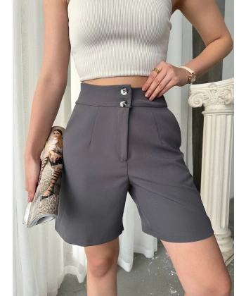BİÇOMİ Double çift düğmeli şort