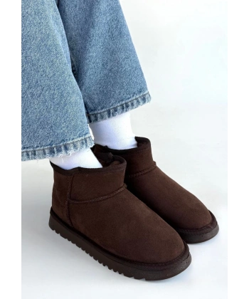 BİÇOMİ Elsa Kahverengi Süet Bot